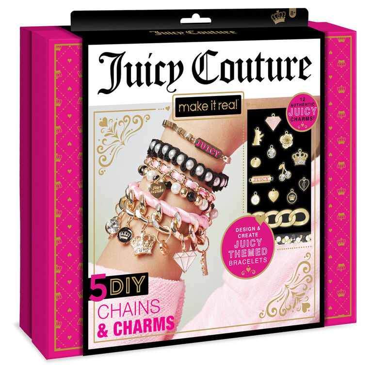 Juicy Couture Letters Beaded Charm Bracelets Toys R Us Canada