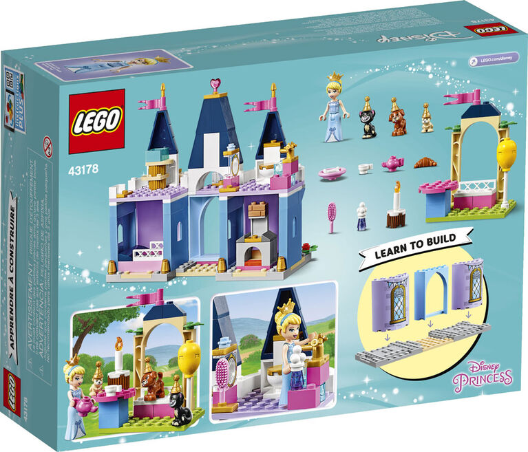 Lego Disney Princess La Celebration Au Chateau De Cendrillon 43178