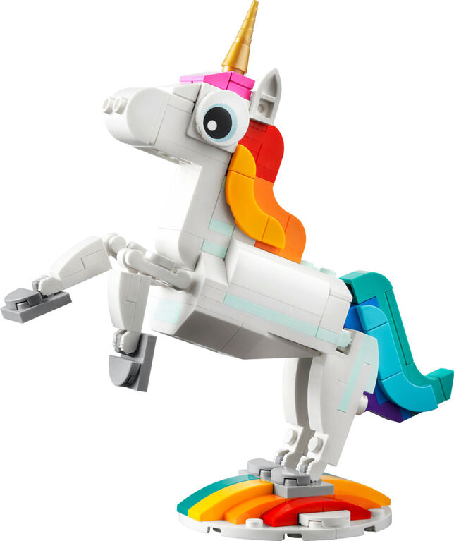 LEGO Creator Magical Unicorn 31140 Building Toy Set (145 Pieces)