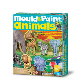 4M Mould and Paint Animals - English Edition