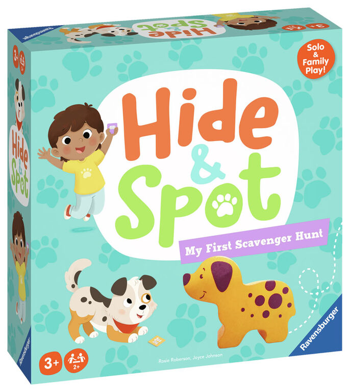 Ravensburger Hide & Spot Preschool Game - Family Scavenger Hunt Activity - English Edition