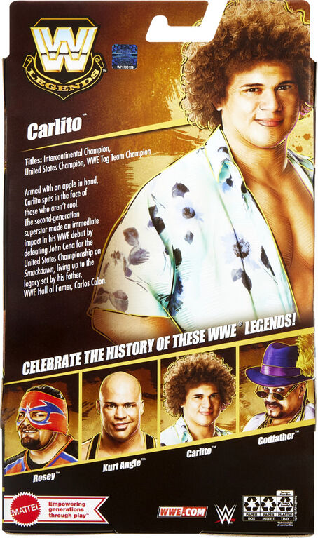 WWE Legends Elite Action Figure Carlito