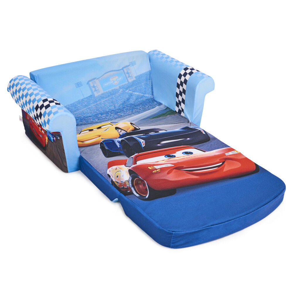 Marshmallow Furniture Children s 2 in 1 Flip Open Foam Compressed Sofa Disney s Cars Toys R Us Canada