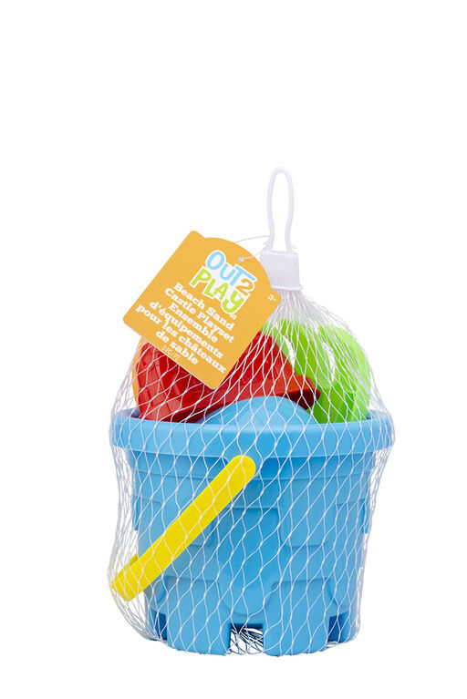 O2P Beach Sand Castle Playset