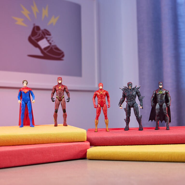 DC Comics, Supergirl Action Figure and 2 Accessories, 4-inch, The Flash Movie Collectible