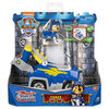 PAW Patrol, Rescue Knights Chase, Véhicule transformable avec figurine articulée à collectionner