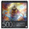 500-Piece Jigsaw Puzzle with Foil Accents, Sea, Sun, and Stars