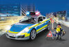 Porsche 911 Carrera 4S Police - Blanche - Playmobil
