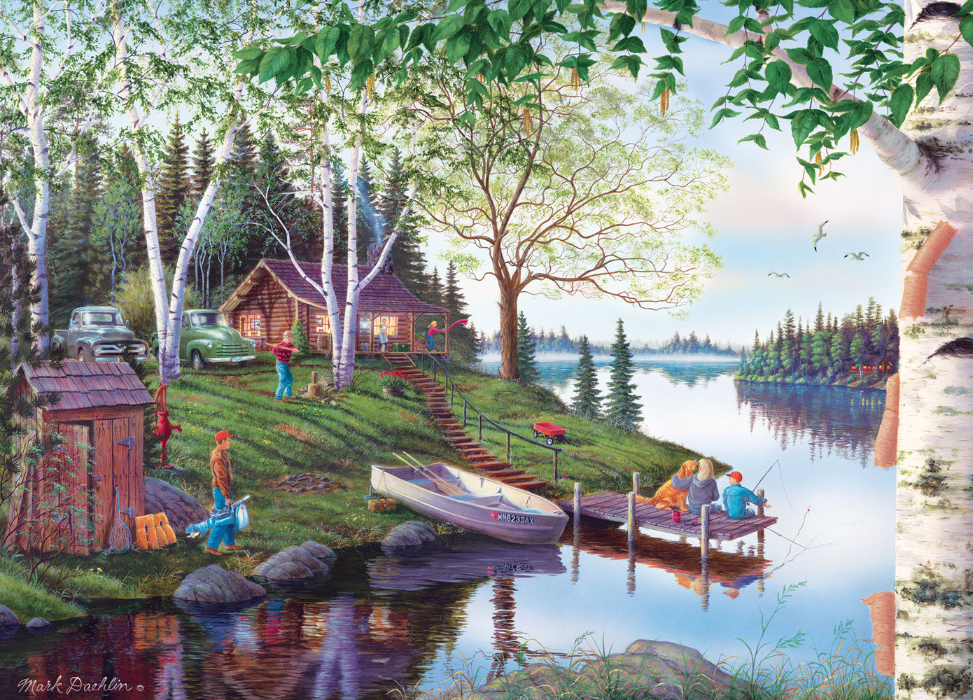 Time Away 1000 Pieces Puzzle - Opening Day - English Edition