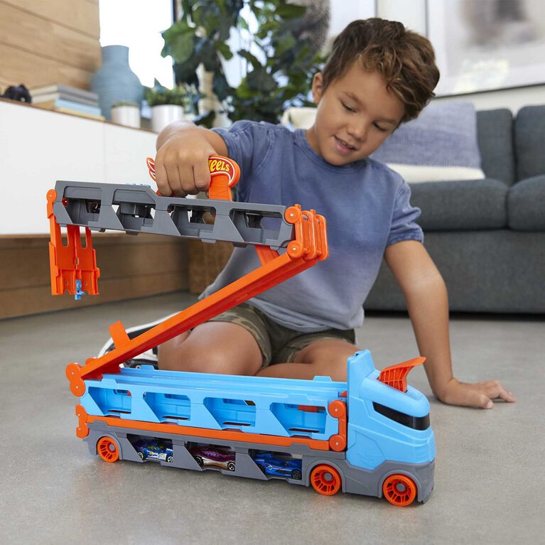 Hot Wheels - Véhicules de Rangement et de Transport