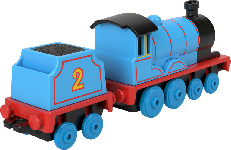 Thomas & Friends Edward Diecast Metal Push-Along Toy Train Engine with Tender for Preschool Kids