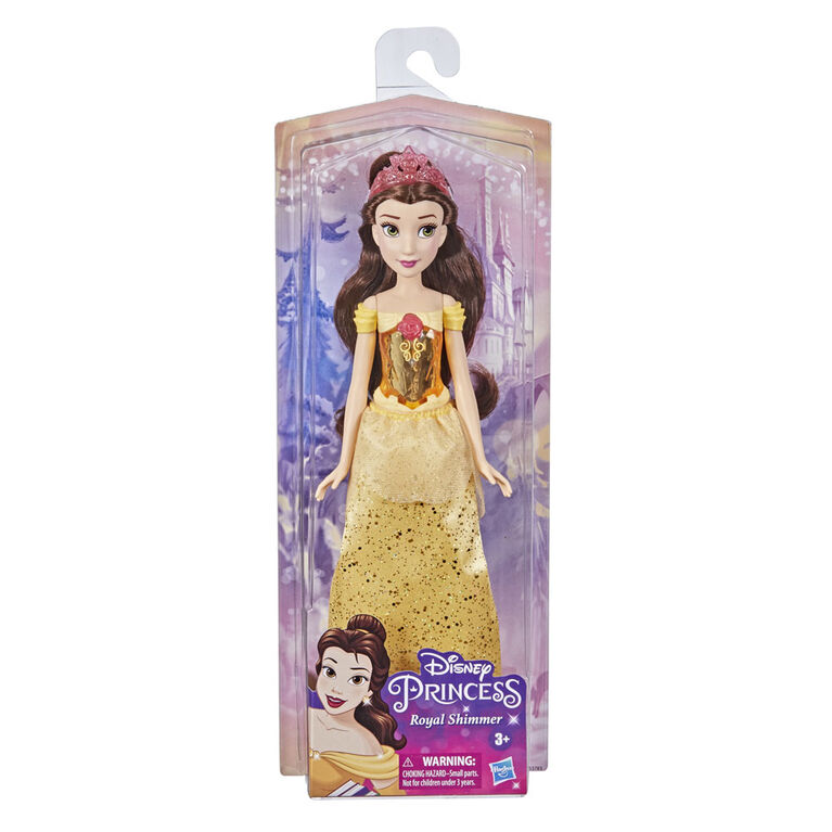 Disney Princess Royal Shimmer Belle Doll