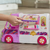 Disney Princess Comfy Squad Camion gourmand, jouet avec 16 accessoires, crèmerie factice