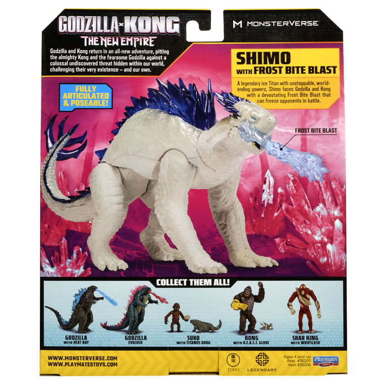 Godzilla x Kong 6"Figure Shimo with Frost Bite Blast