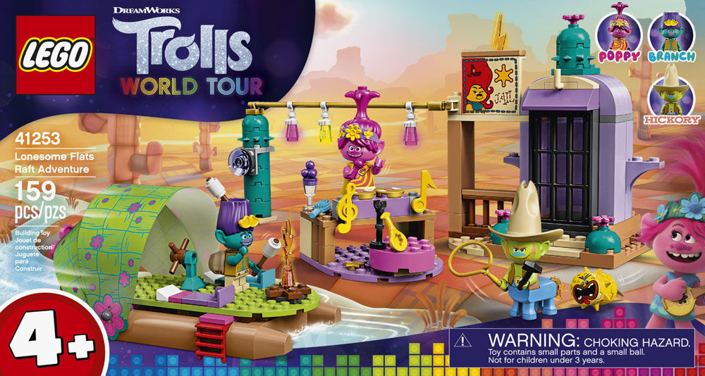 Lego trolls world tour lonesome flats raft adventure clearance