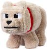 Minecraft Dennis the Wolf Plush Toy, 8-inch Collectible Soft Doll Inspired by A Minecraft Movie