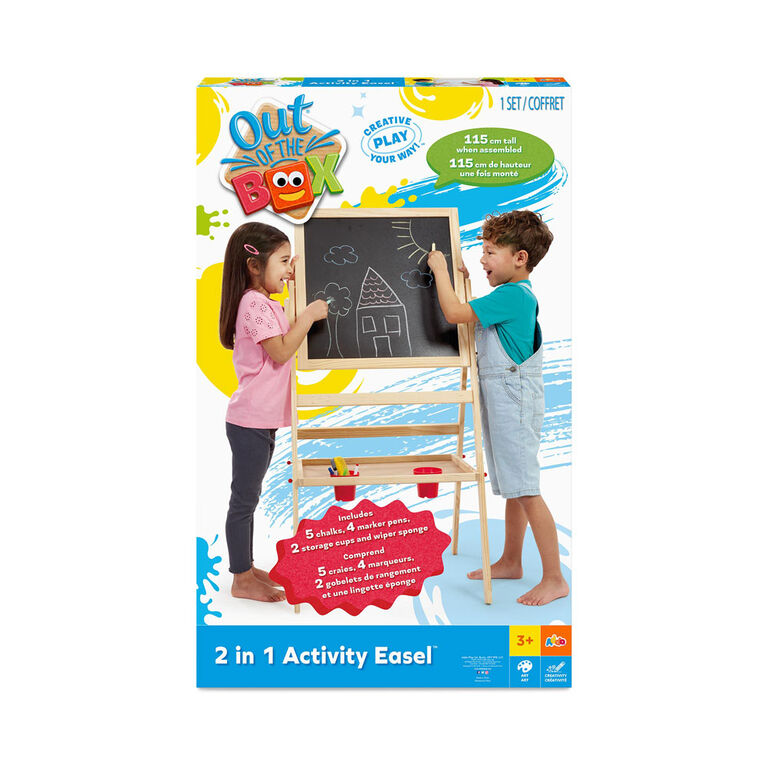 Out of the Box 2-in-1 Activity Easel - R Exclusive