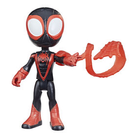 Marvel Spidey and His Amazing Friends, figurine de héros Miles Morales