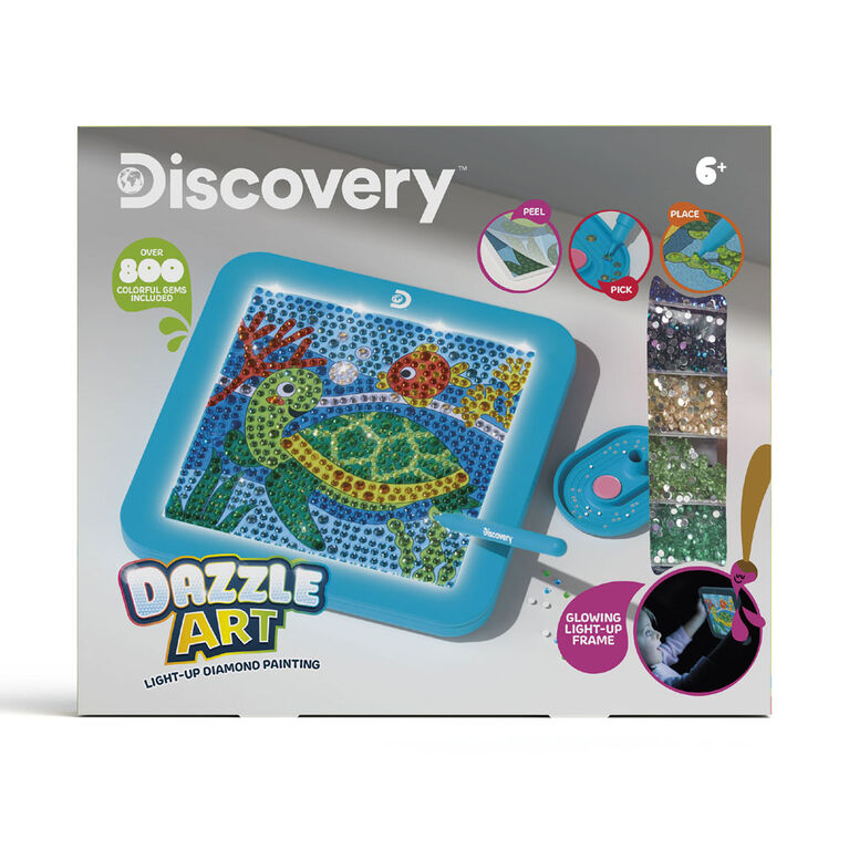 Discovery Dazzle Art Light-Up Diamond Painting Kit