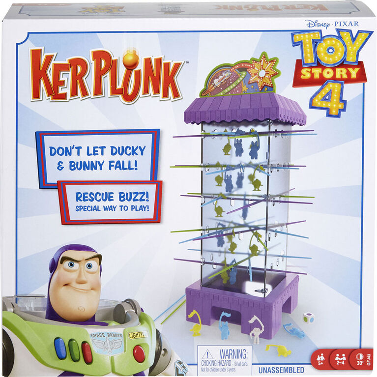 Disney Pixar Toy Story 4 Kerplunk Game