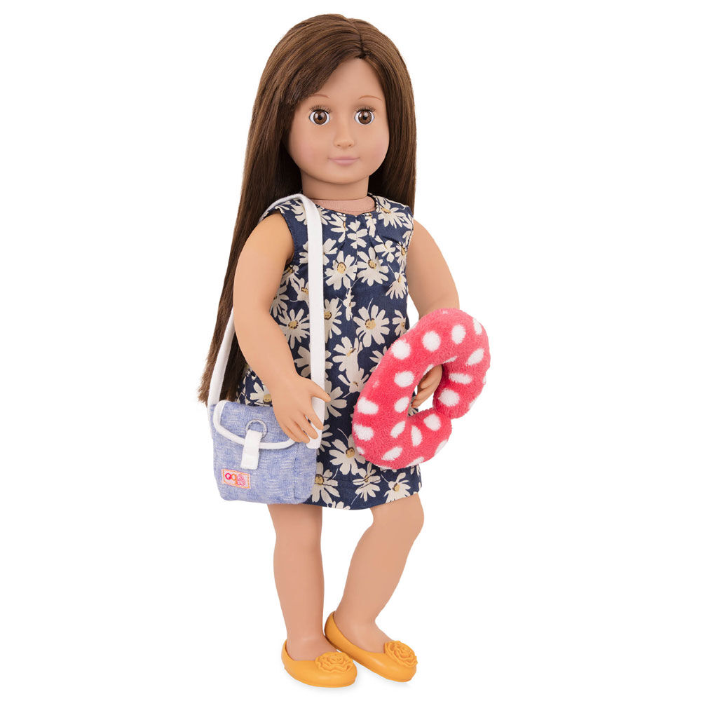 Our Generation Reese 18 inch Posable Travel Doll