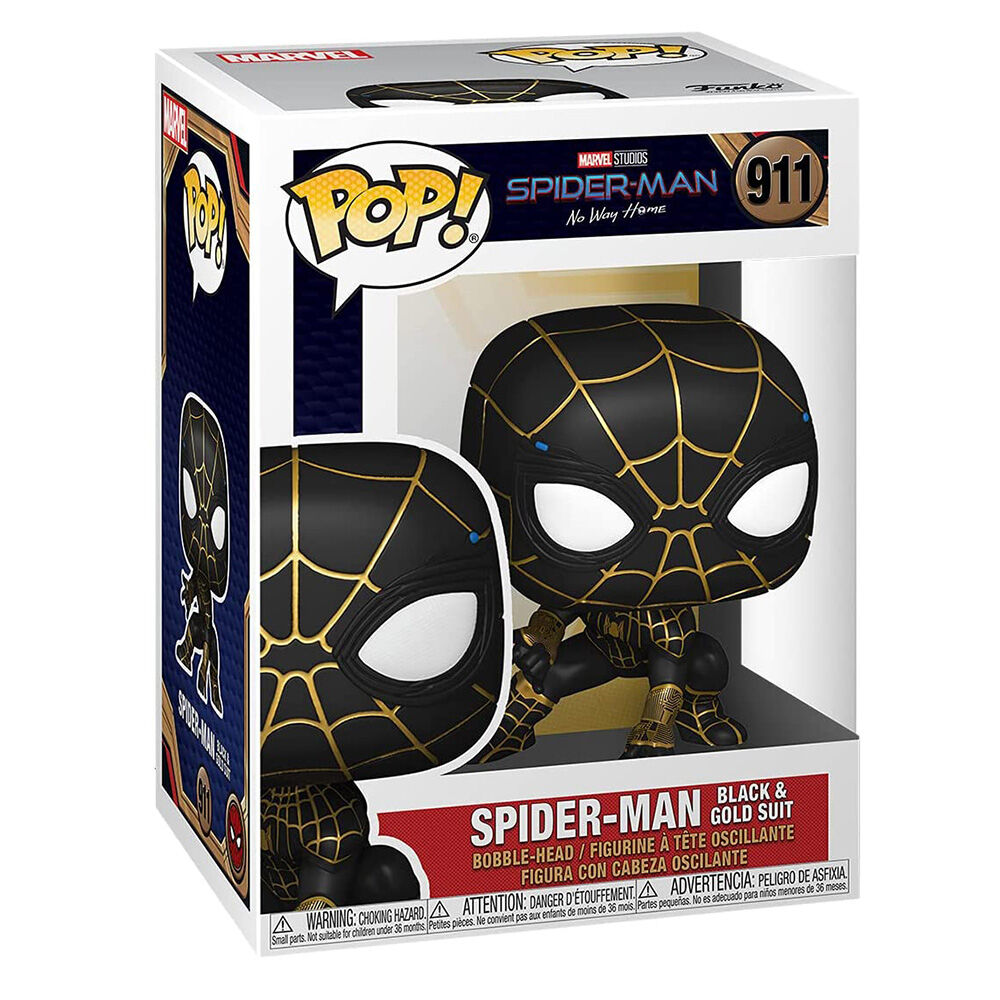 Funko POP Marvel Spider Man No Way Home Spider Man Black and