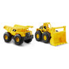 Cat Tough Rigs 2 Pack Dump Truck & Wheel Loader