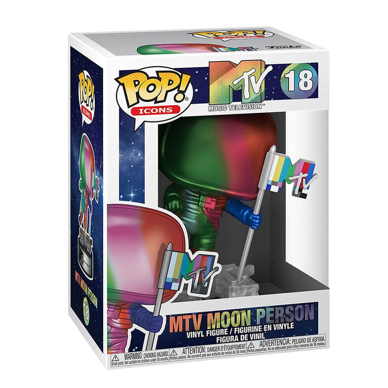 Figurine en Vinyle Rainbow Moon Person par Funko POP! MTV