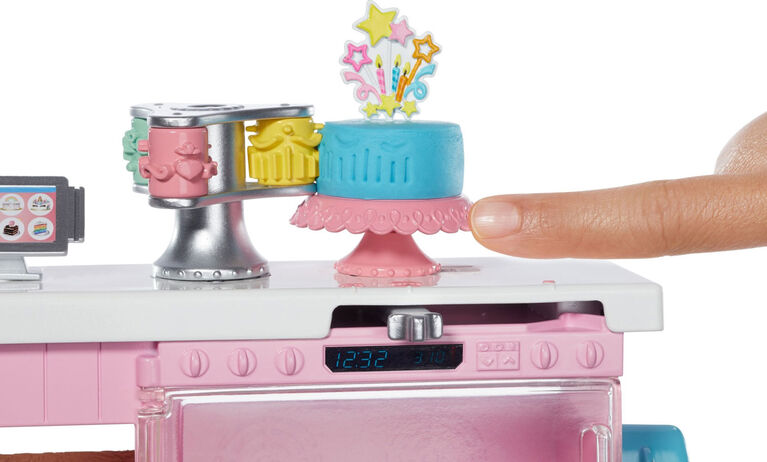 Barbie Cake Decorating Playset with Doll