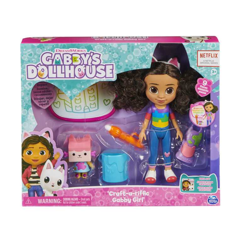 Gabby's Dollhouse, Craft-a-rific Gabby Girl Deluxe Craft Dolls and Accessories