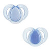 Tommee Tippee Nighttime Pacifier, 18-36m, Glow in the Dark Pacifiers with Reusable Sterilizer Pod, Assorted Colors, Pack of 2