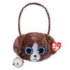 Ty Mini Purse - MUDDLES - Brown Dog
