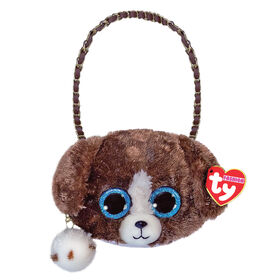 Ty Mini Purse - MUDDLES - chien brun