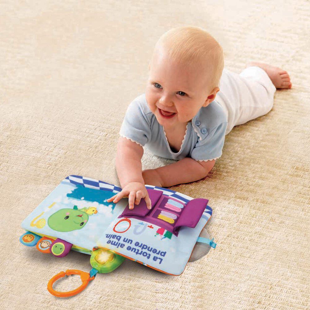 Vtech peek and discount play baby book