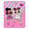L.O.L Surprise! "So Excited" Kids' Bedding Throw, 46 Inches x 50 Inches