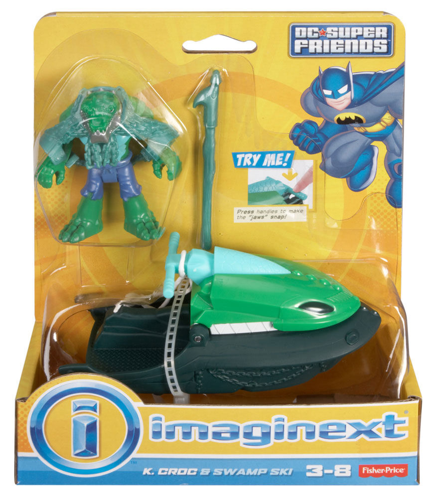 Fisher Price Imaginext DC Super Friends K Croc Swamp Ski English Edition Toys R Us Canada
