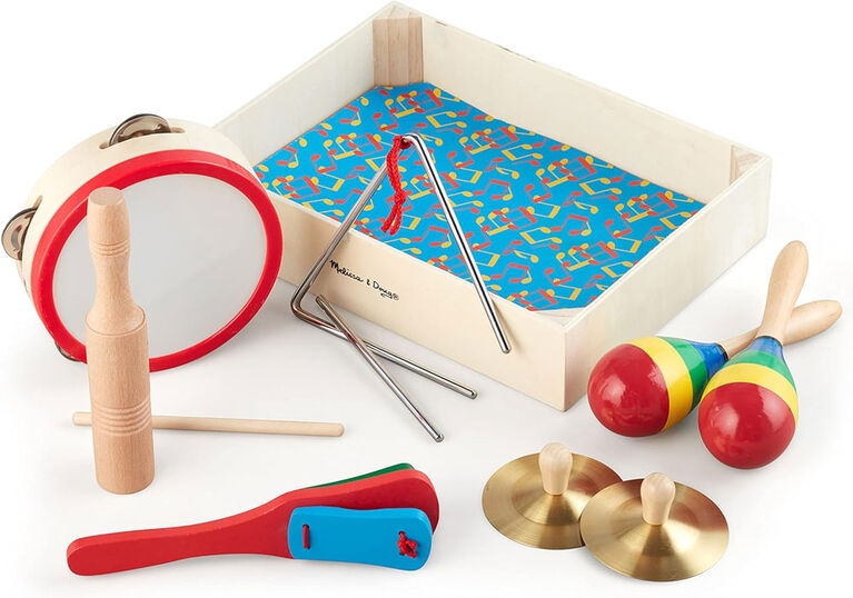 Melissa and Doug - Wooden Musical Instrument Set