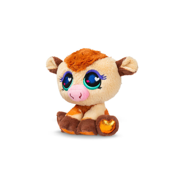 Littlest Pet Shop - Peluche câline 15 cm - Vache