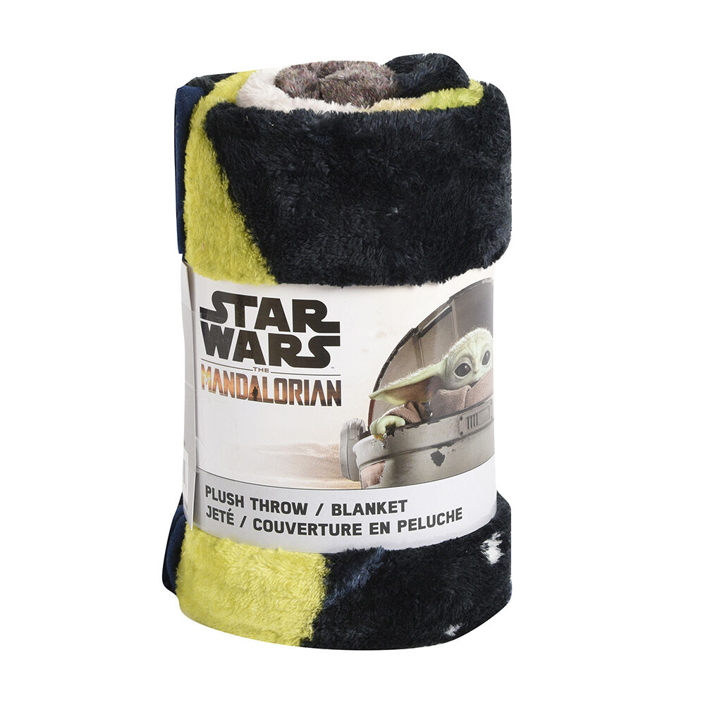 Star Wars The Mandalorian Kids Throw Blanket 40 x 50