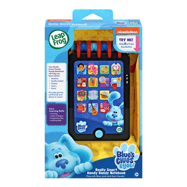 LeapFrog Blue's Clues & You! Really Smart Handy Dandy Notebook -  Édition anglaise