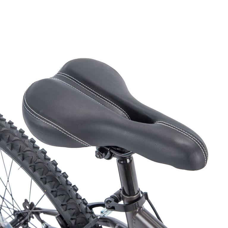 Vélo de montagne Hardtail Huffy " Nighthawk " pour hommes de 27,5 pouces, gris mat