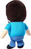 Minecraft Steve Plush Toy, 8-inch Collectible Soft Doll Inspired by A Minecraft Movie