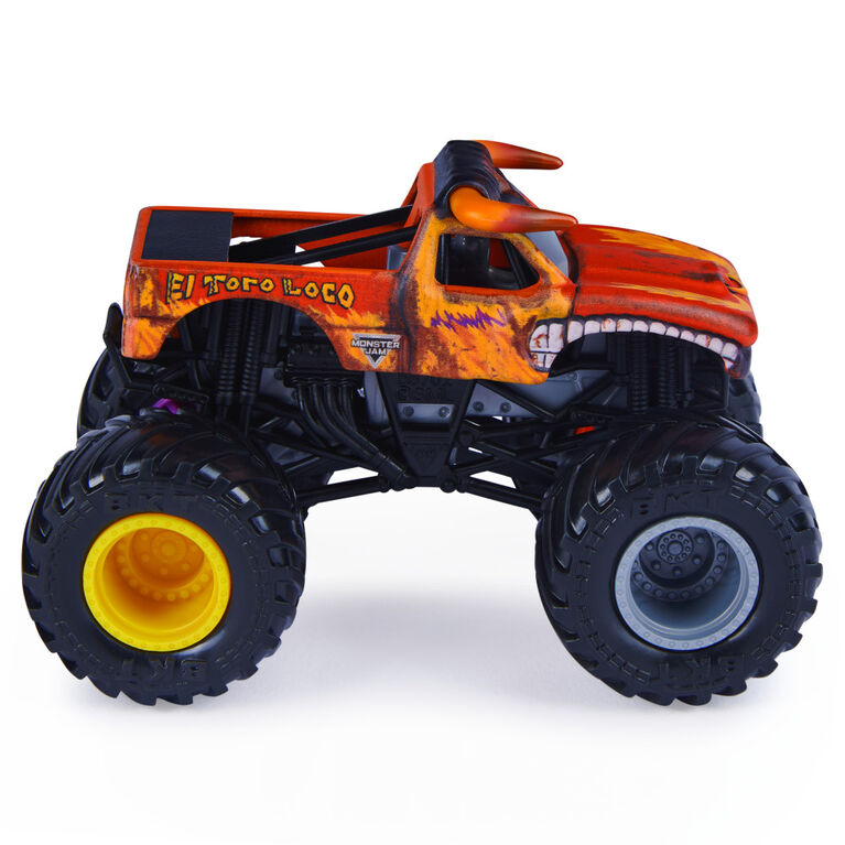 Monster Jam, Official El Toro Loco Monster Truck, Die-Cast Vehicle