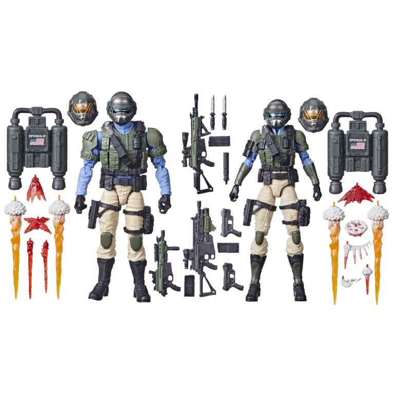 G.I. Joe Classified Series, figurine de collection Steel Corps Troopers 95 de 15 cm, pour filles et garçons