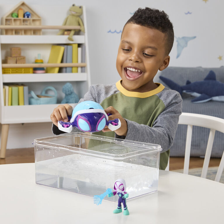 Marvel Spidey and his Amazing Friends Water-Webs Ghost Turtle Submarine Toy