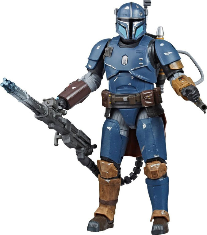 Star Wars The Black Series: Heavy Infantry Mandalorian - 6-inch Scale The Mandalorian Collectible Deluxe - R Exclusive