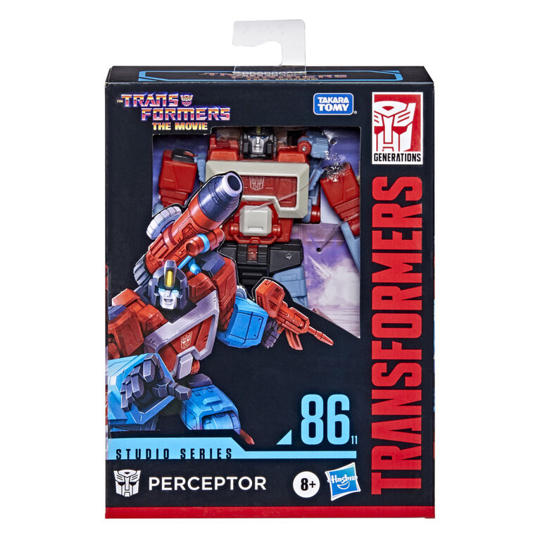 Transformers Toys Studio Series 86-11 Deluxe Class The Transformers: The Movie Perceptor Action Figure