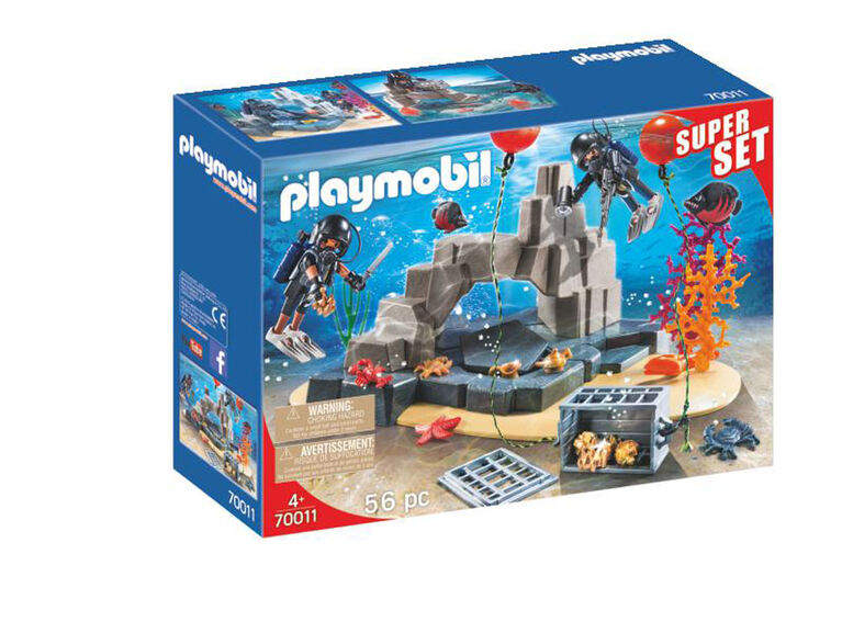 Playmobil SuperSet Unité de plongée sous-marine 70011