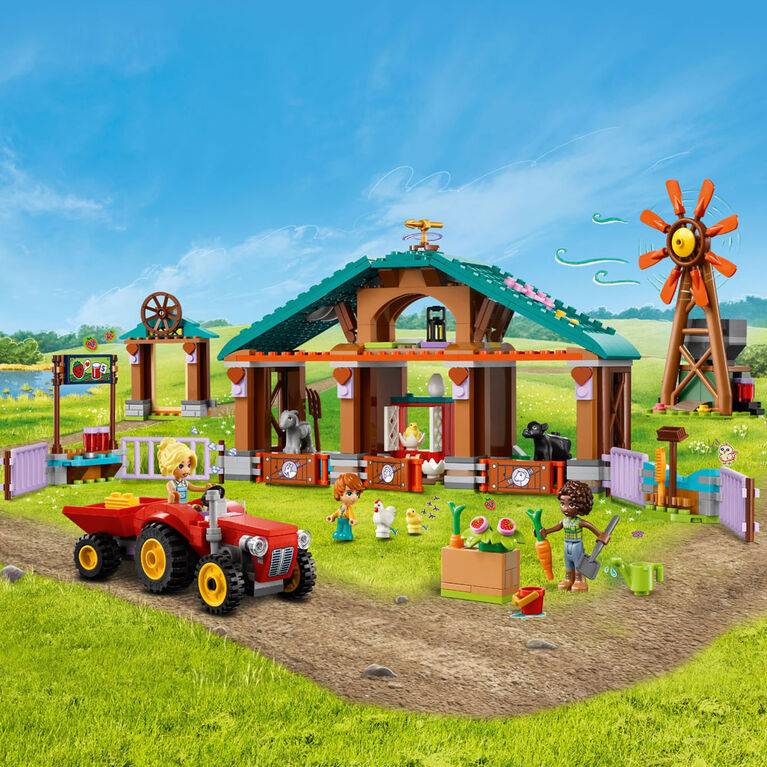 Jouet LEGO Friends Le sanctuaire des animaux de la ferme 42617