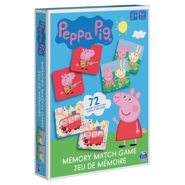 Peppa Pig, Jeu de mémoire